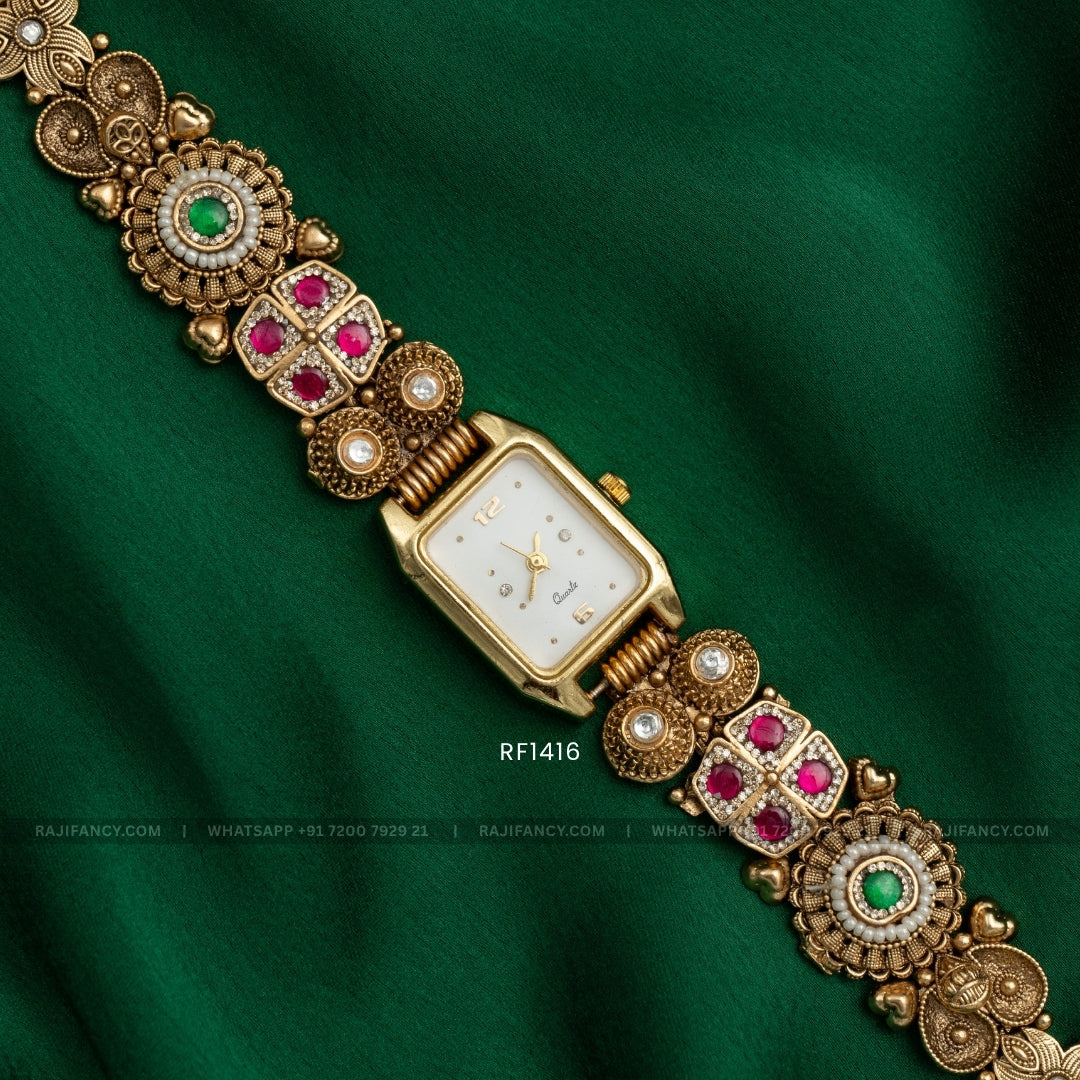 Antique Watch - Vilasini White