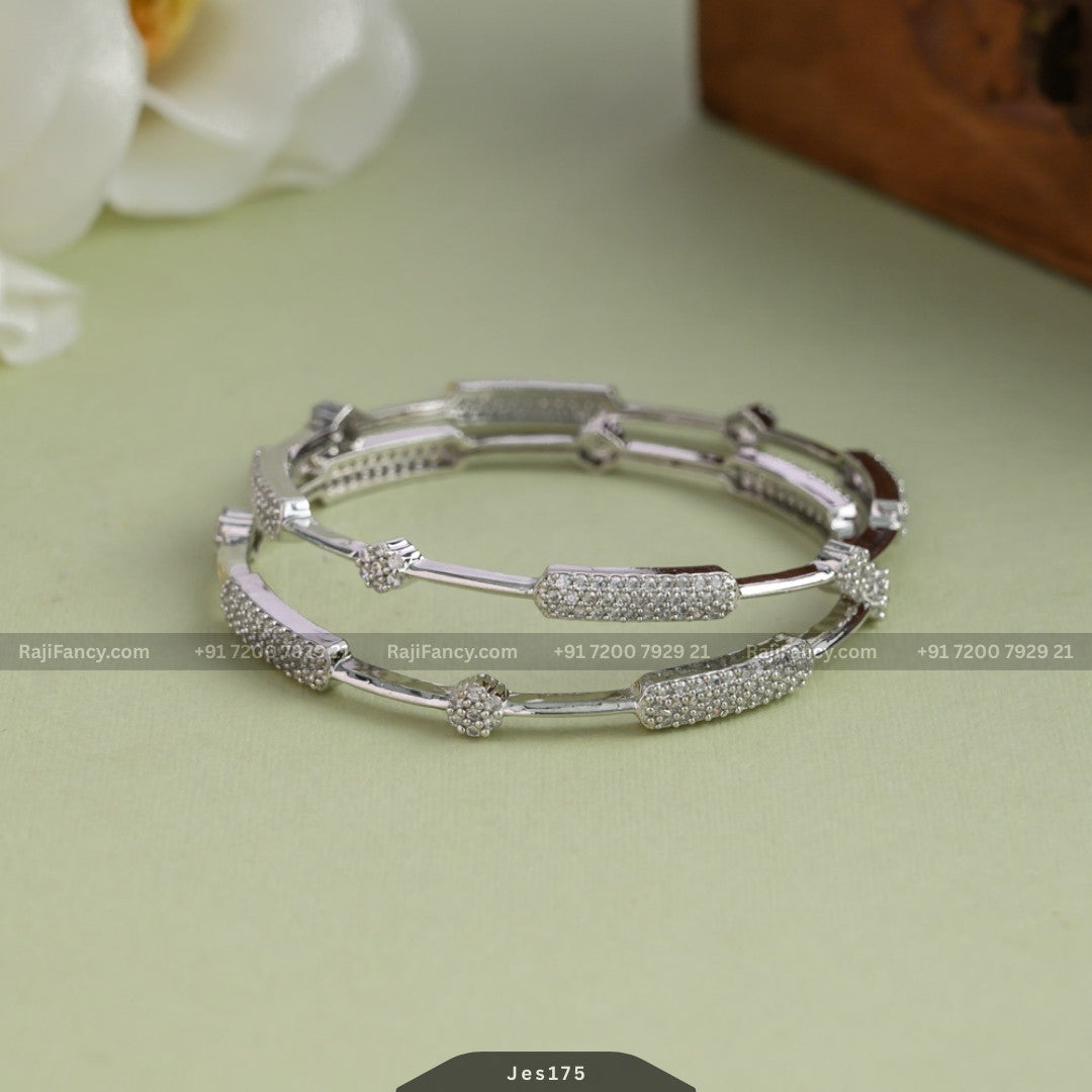 AD Silver Bangle