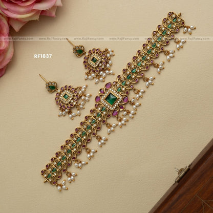 Aadhira Pearl Choker RF1837