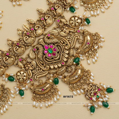 Antique Nakshi Peacock