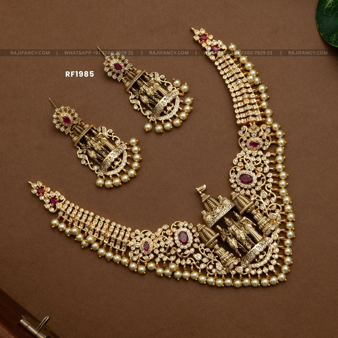Ayodhya Temple Necklace RF1985