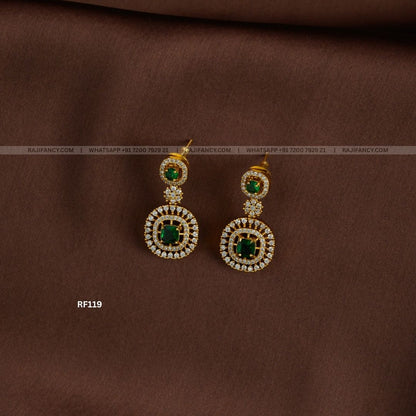 Block Green Necklace