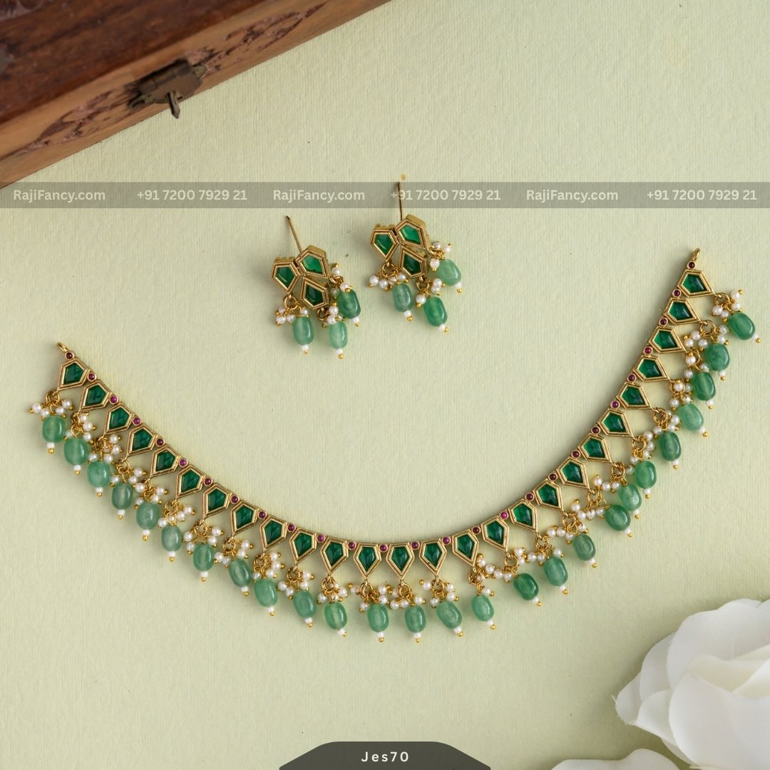Bobi Green Necklace