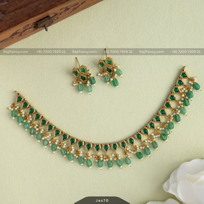 Bobi Green Necklace