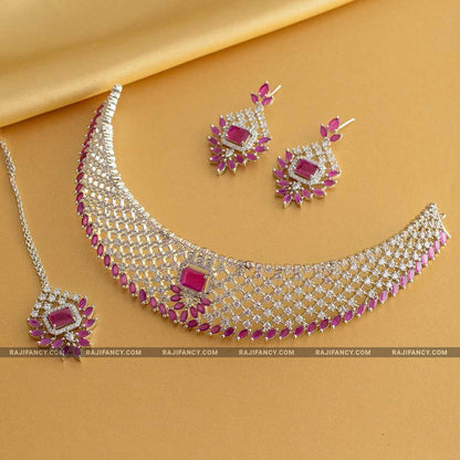 Bridal Choker Pink