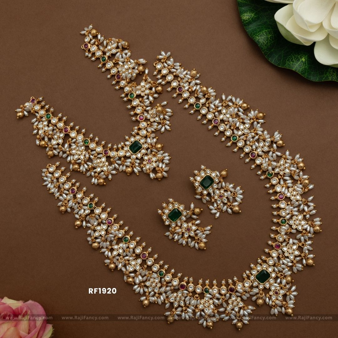 Bunchy Pearl Semi Bridal RF1920
