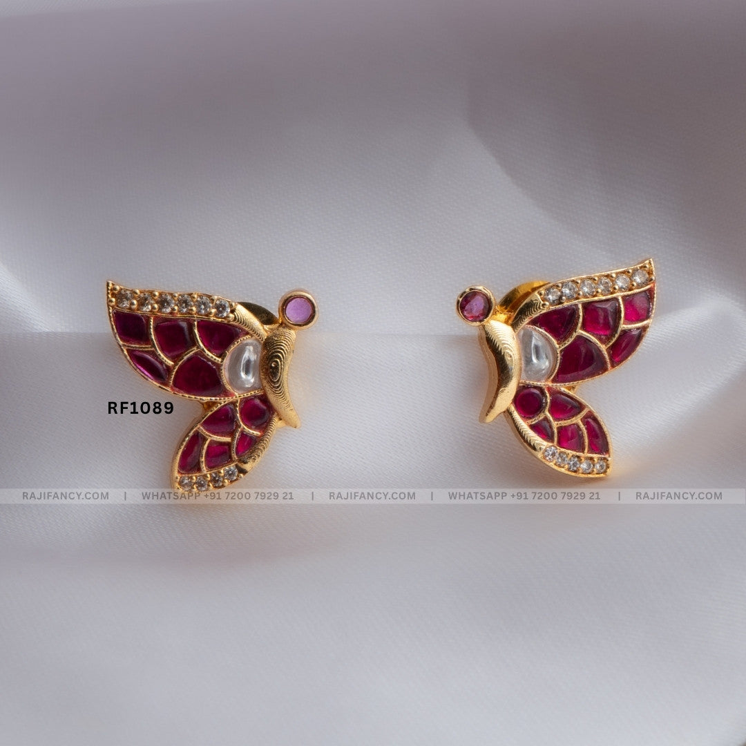 Butterfly Stud