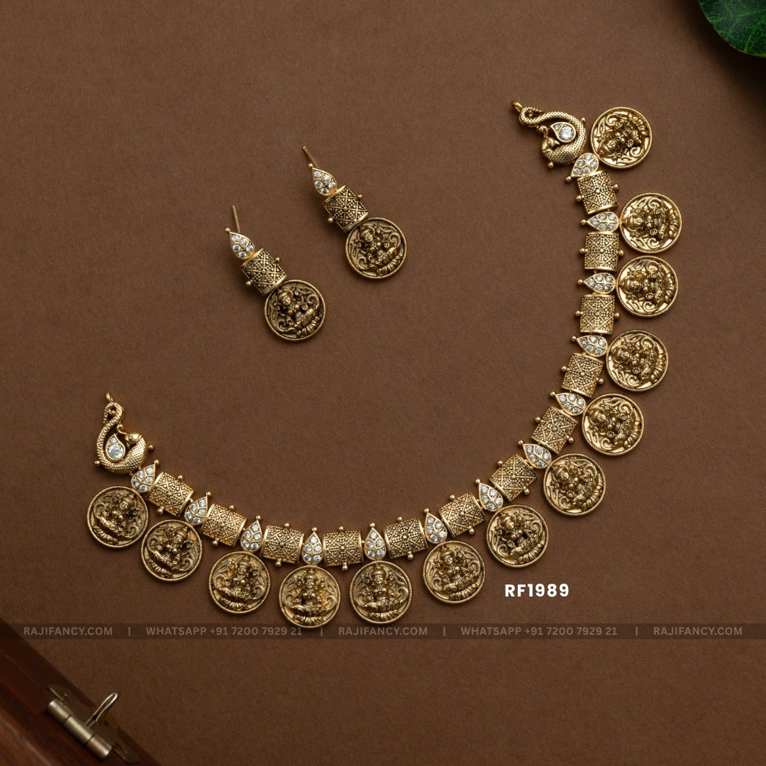 Charvi Coin Necklace RF1989