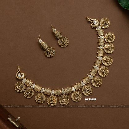 Charvi Coin Necklace RF1989