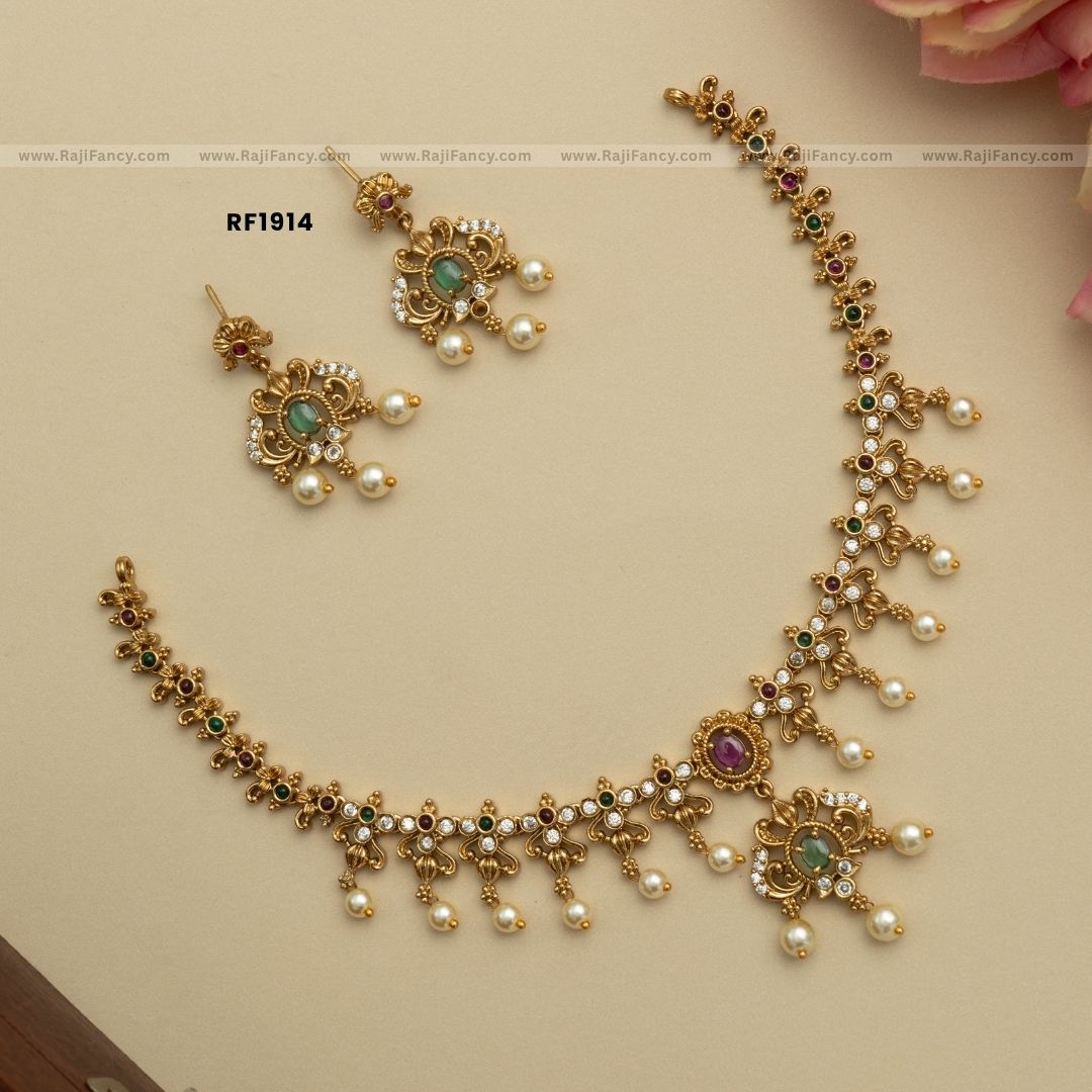 Charvi Floral Necklace RF1914