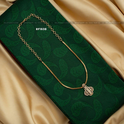 Crystal Oval Pendant