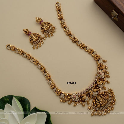 Devi Divine Gold Haram Set