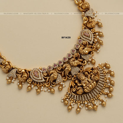 Devi Divine Gold Haram Set