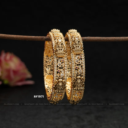 Devi Peacock Antique Bangle RF1971