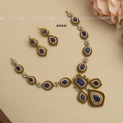 Devika Blue Velvet