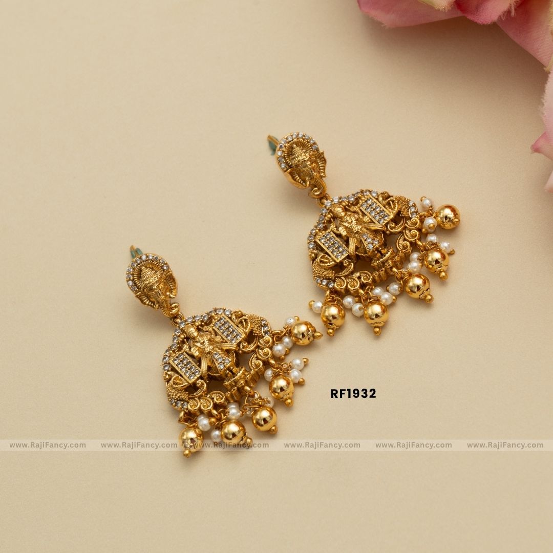 Divine Ganesha Lakshmi Semi Bridal RF1932
