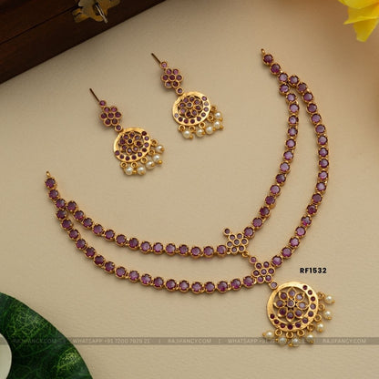 Double Layer Attigai Ruby