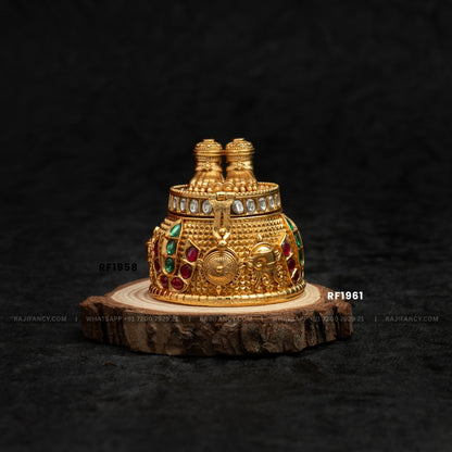 Dual Nakshi Kumkum Box RF1961