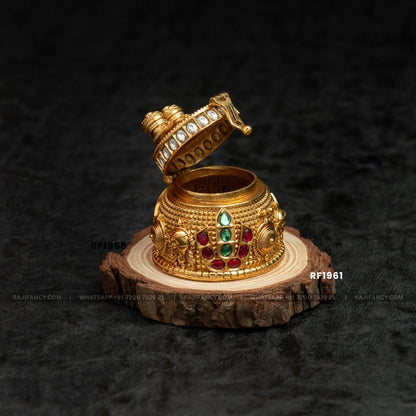 Dual Nakshi Kumkum Box RF1961