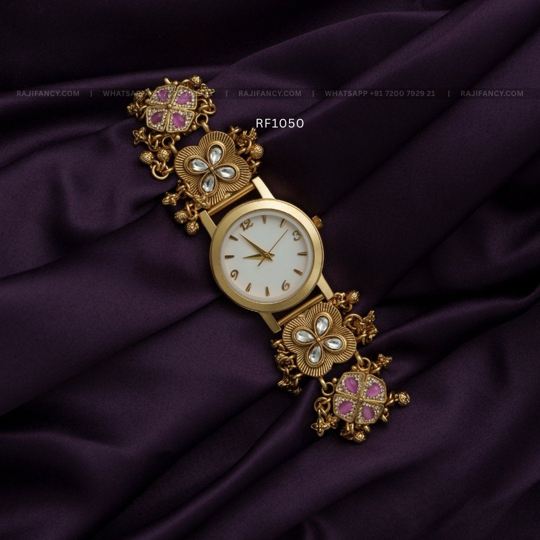 Floral Designer Watch