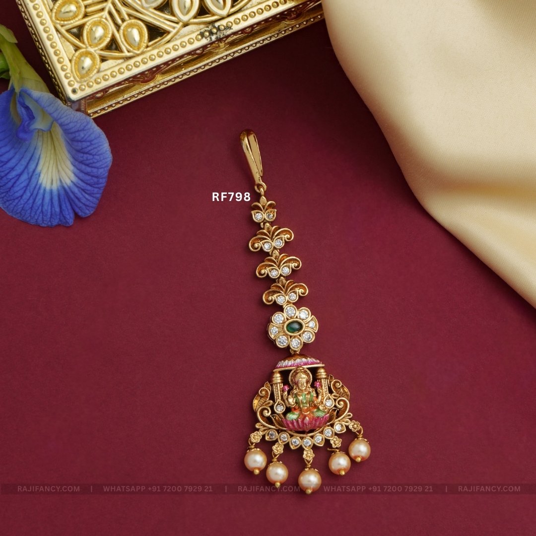 Floral Lakshmi Tikka