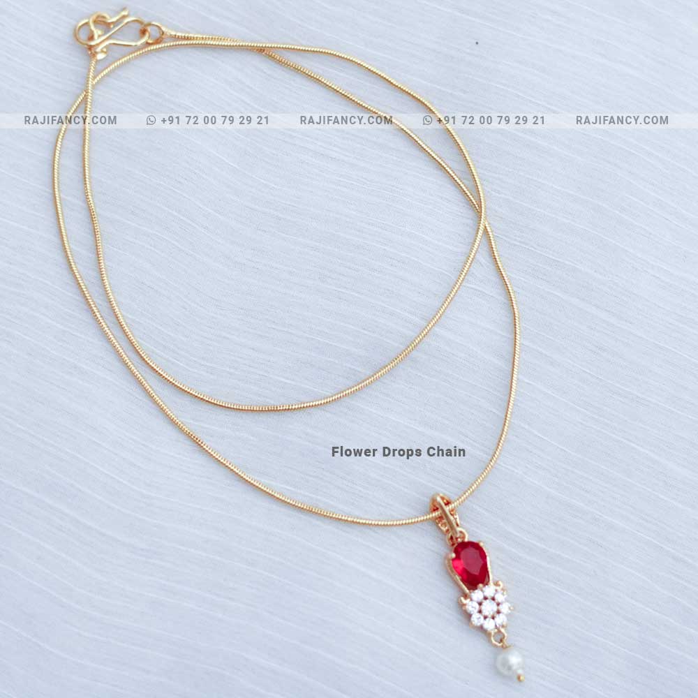 Flower Drops Chain