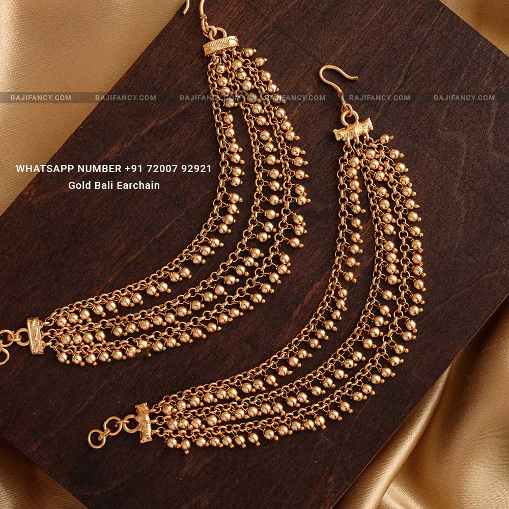 Gold Bali Earchain