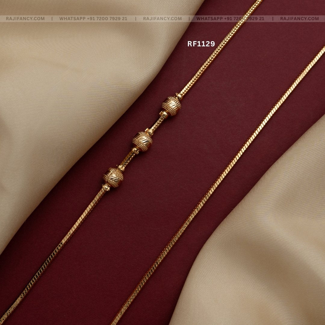 Gold Ball Mop Chain