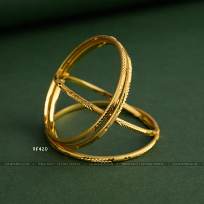 Golden Glow Bangles 16