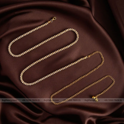 Golden Snake Hip Chain