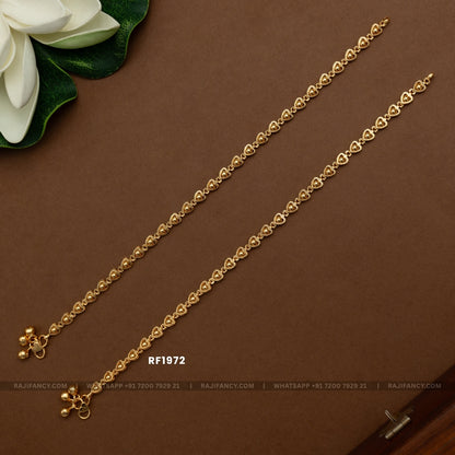 Hridaya Heart Anklet (10.5) RF1972