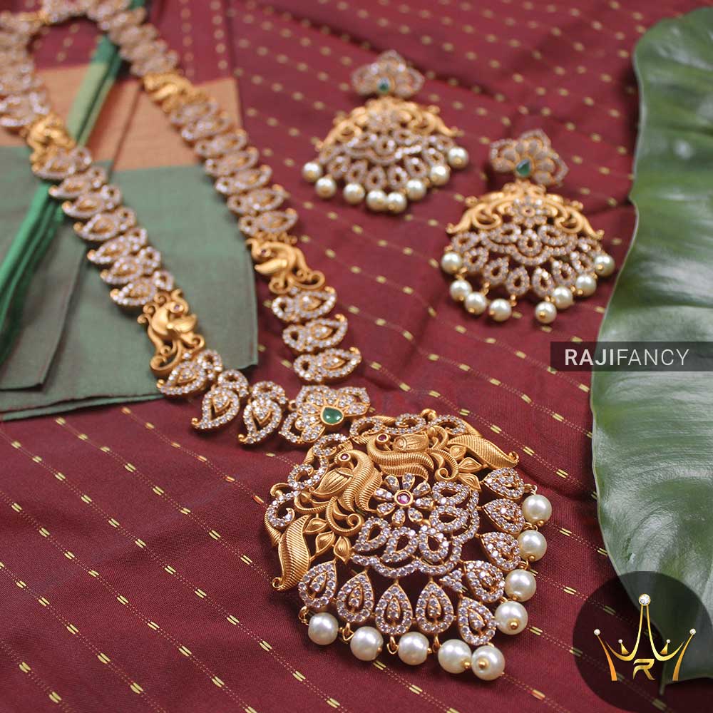 AD Floral Peacock Haram