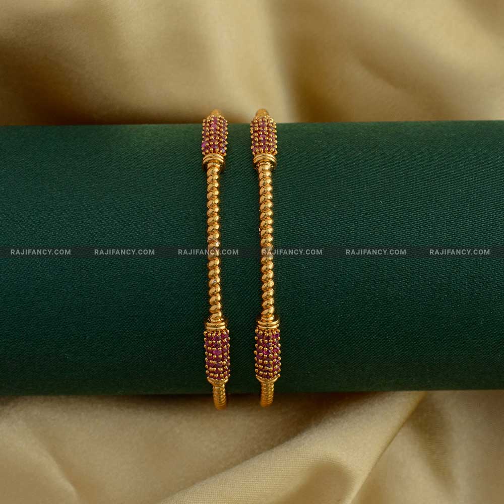 Bar Bangles Ruby