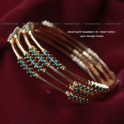 Jasvi Bangle Green