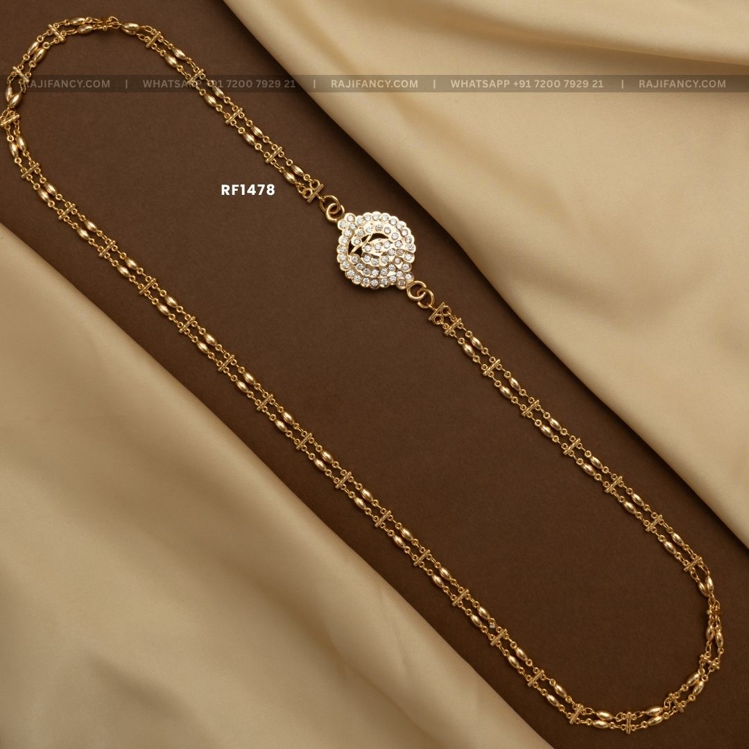 Kamala Floral Mugappu Chain