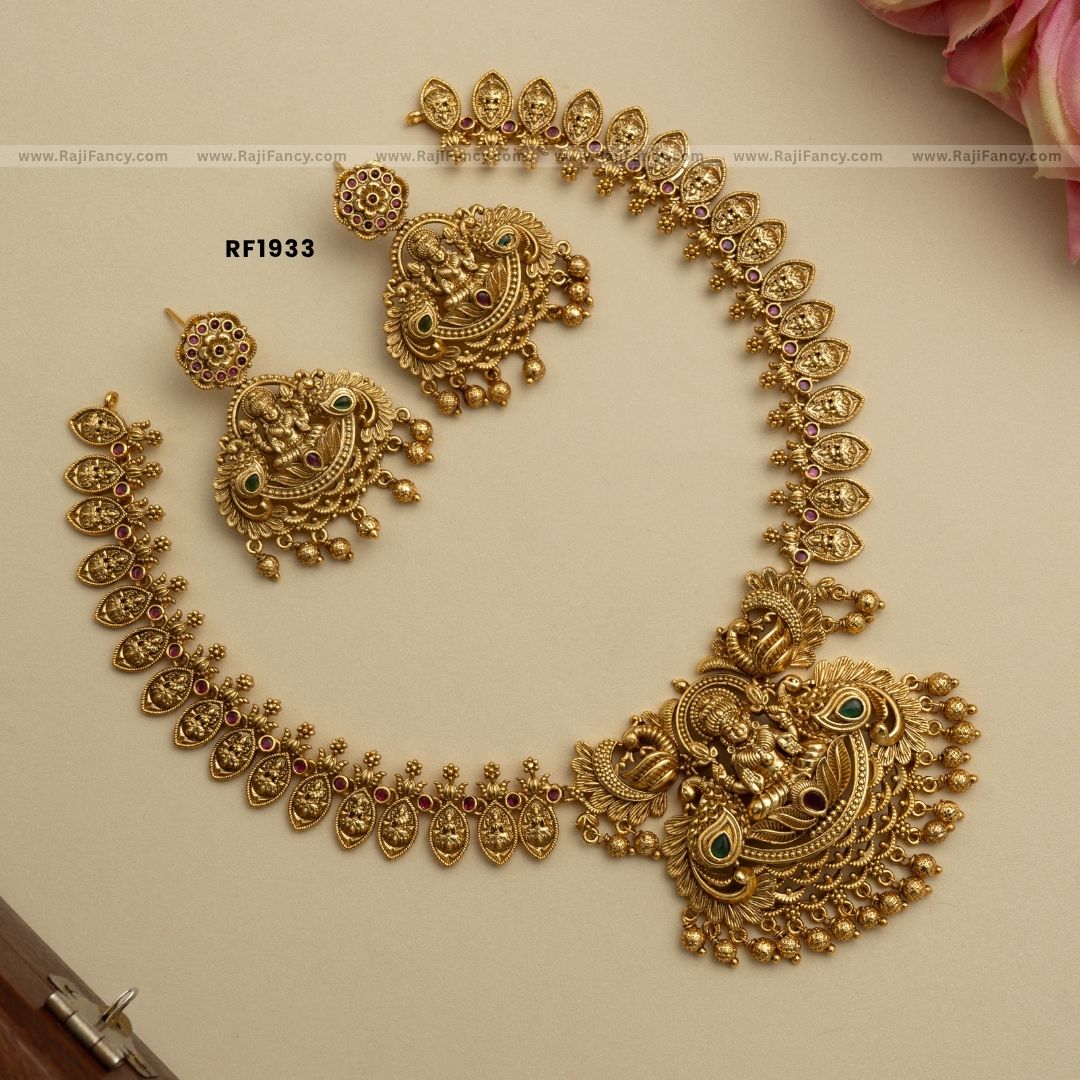 Lakshmi Peacock Necklace RF1933