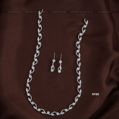 Leaf Petals Silver Haram