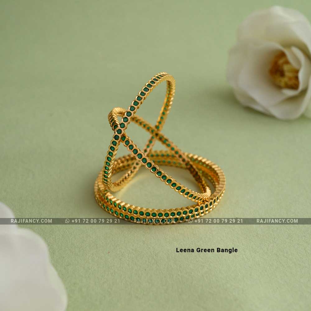 Leena Green Bangle