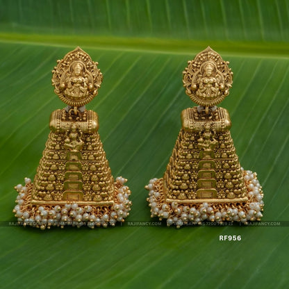 Long Gopuram Jhumka