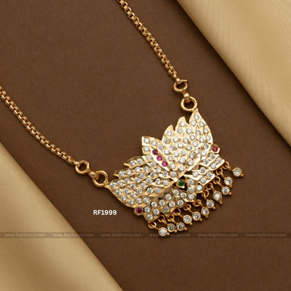 Luna Lotus Dollar Chain (32 Inches) RF1999