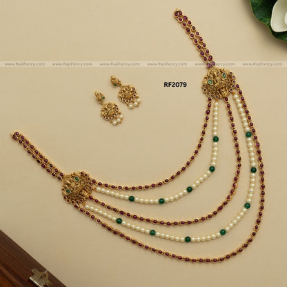 Mahalakshmi Multi Layer Haram RF2079