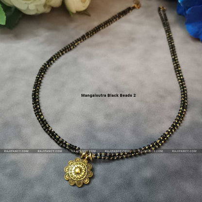 Mangalsutra Black Beads 2