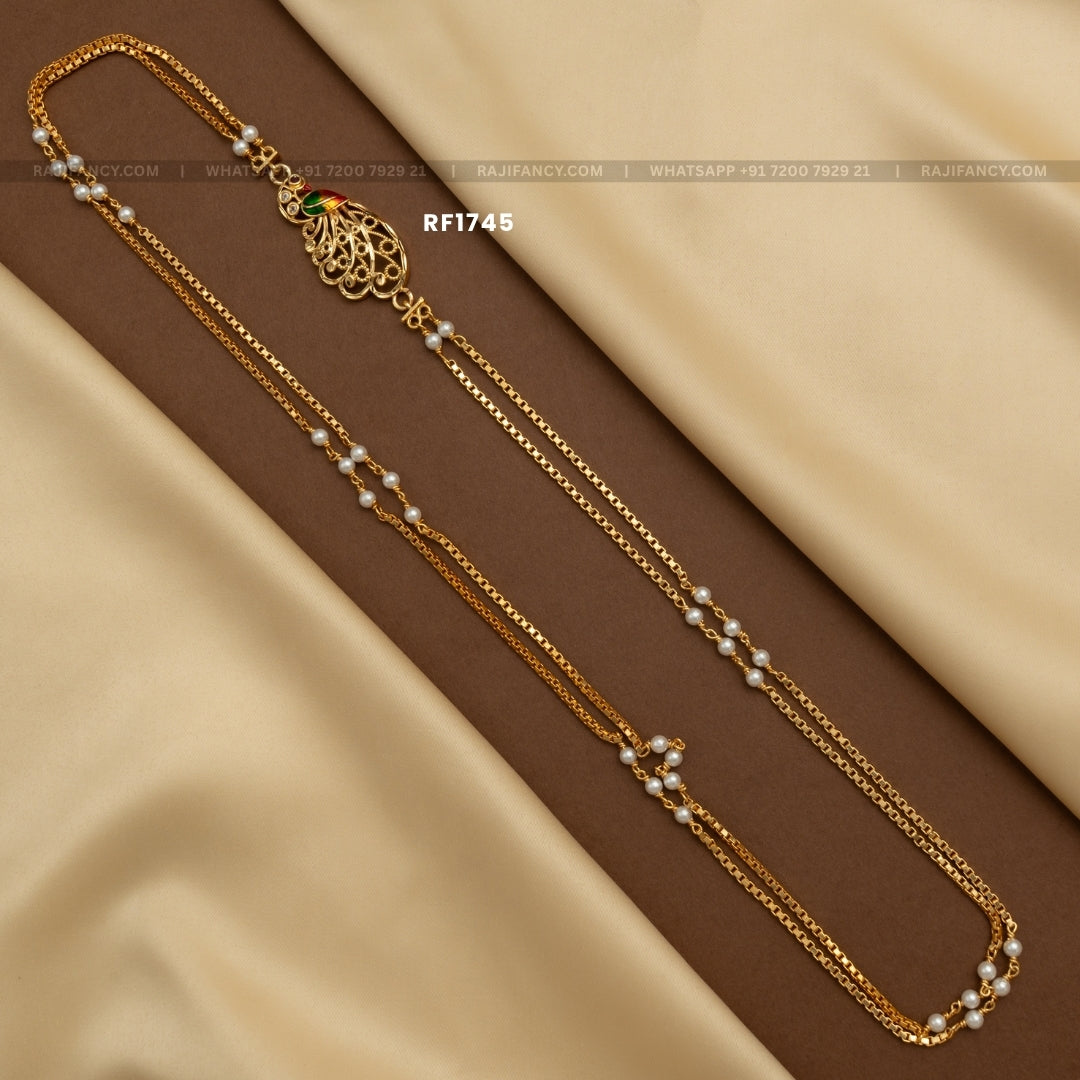 Mayil Pearl Impon Chain RF1745