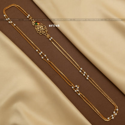 Mayil Pearl Impon Chain RF1745