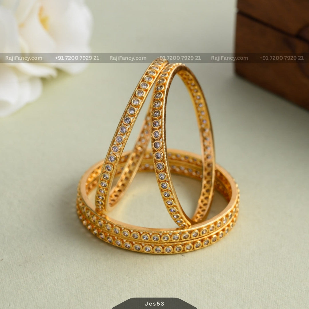 Megha Gold Polish Bangles