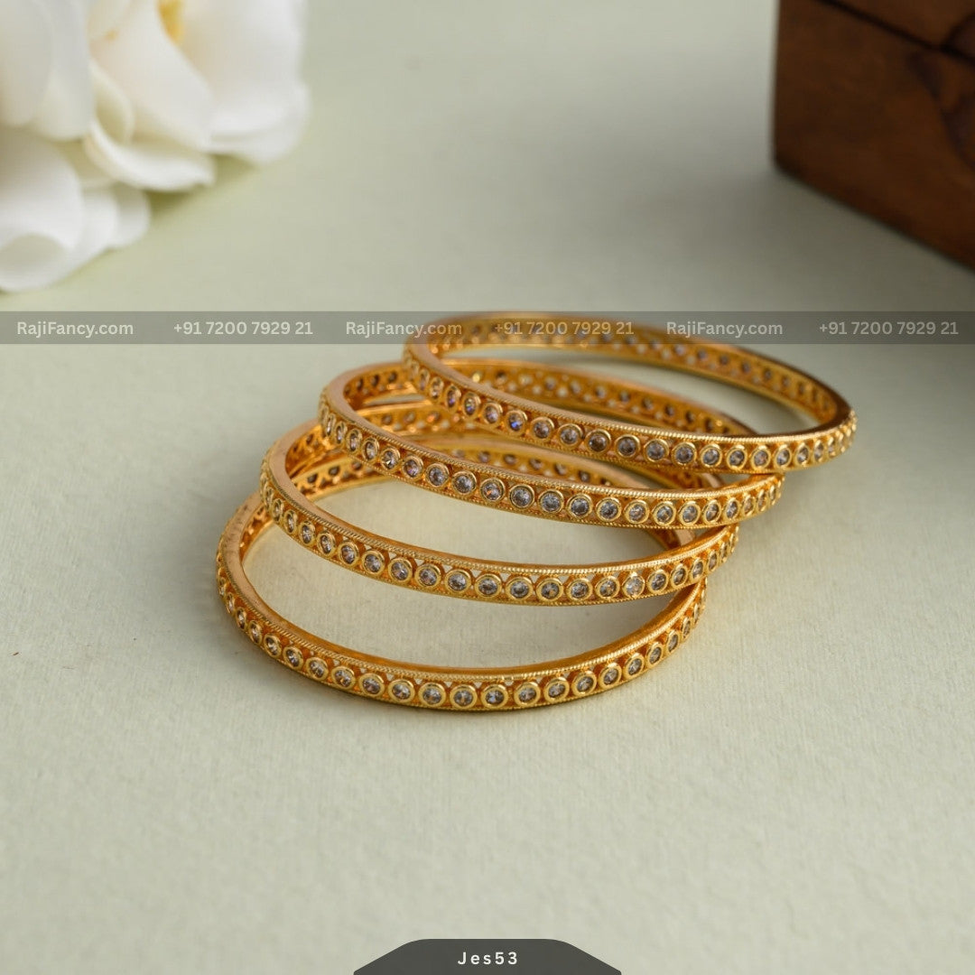 Megha Gold Polish Bangles