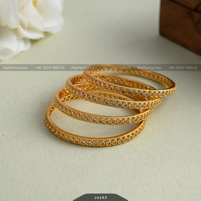 Megha Gold Polish Bangles