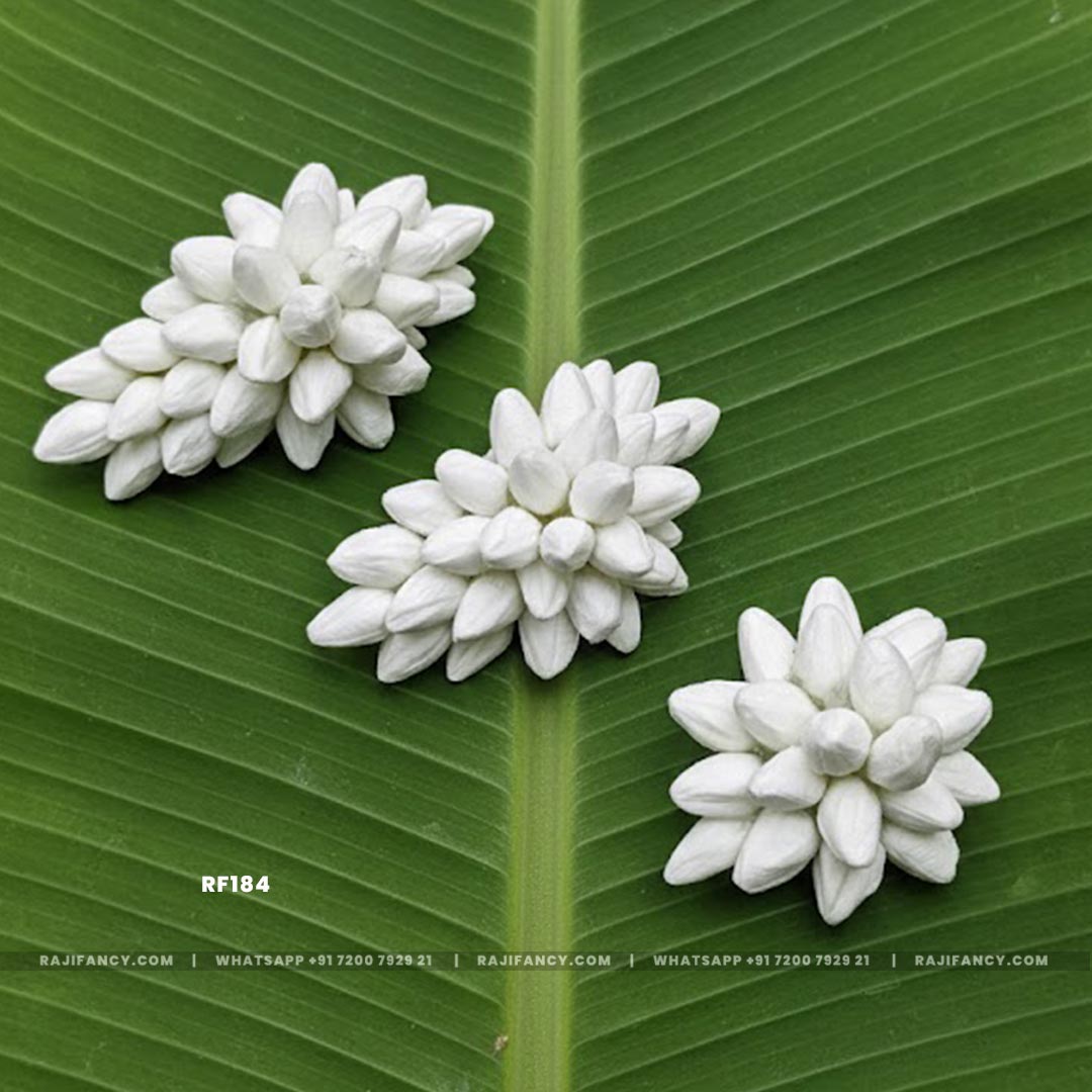 Mogra Artificial Flower Clips