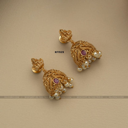 Mythili Triple Layer Ruby