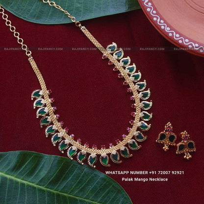 Palak Mango Necklace